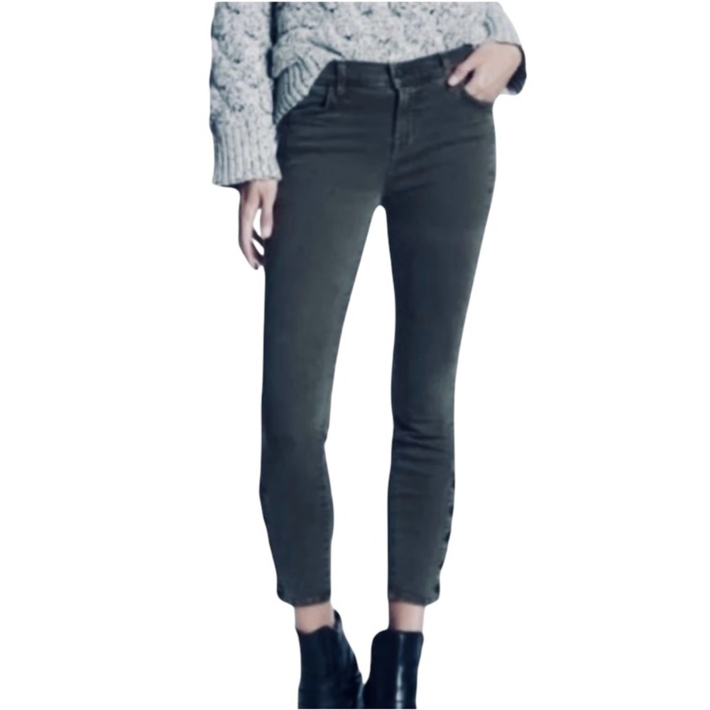 J Brand Suvi Button Leg Women’s Chrome Trooper Jeans Size 27